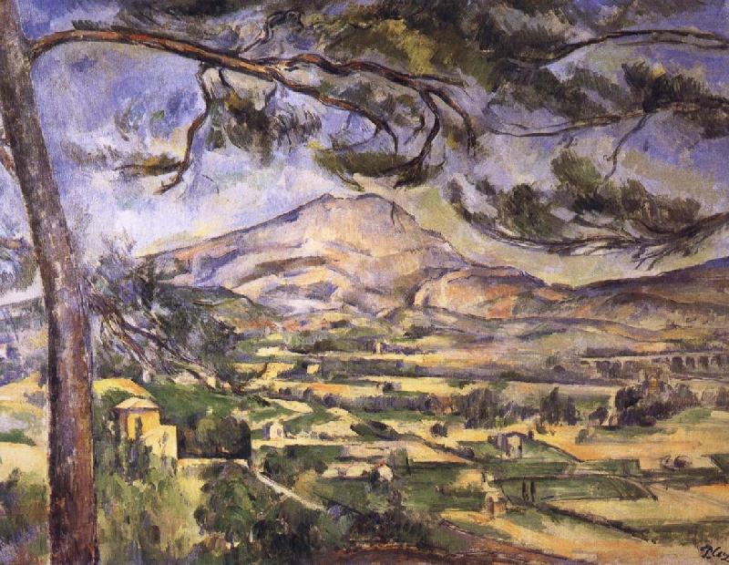 villages and mountains, Paul Cezanne